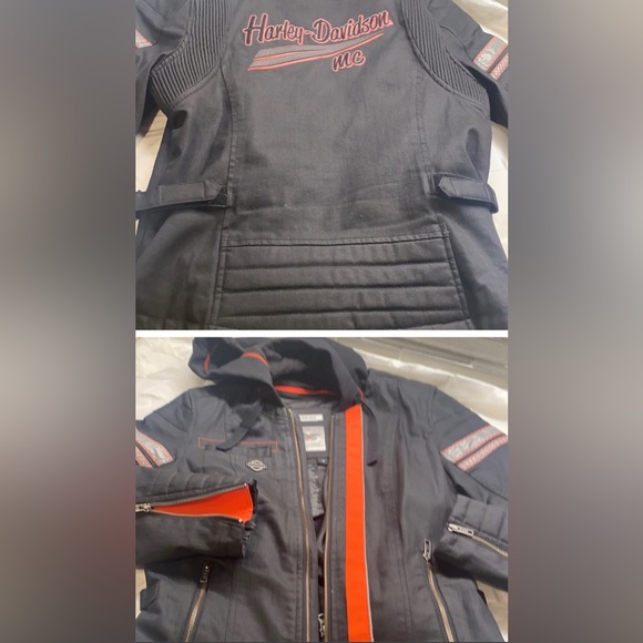 NWOT Genuine Harley Hood Zipout Jacket Medium - Picture 3 of 15